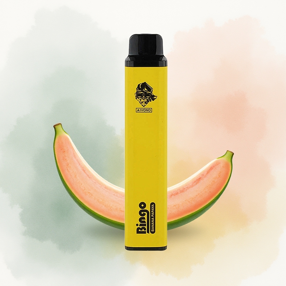 Aivono Aim Bingo 4000 Банан Папай 1000mAh 10mL