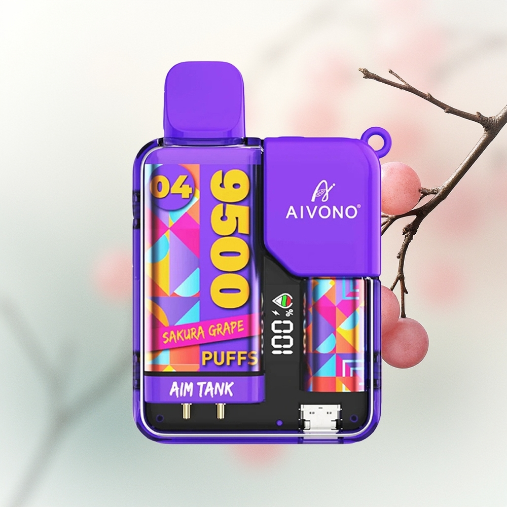 Aivono Aim Tank 9500 Цэцэлзүйн усан үзэм LCD 650mAh