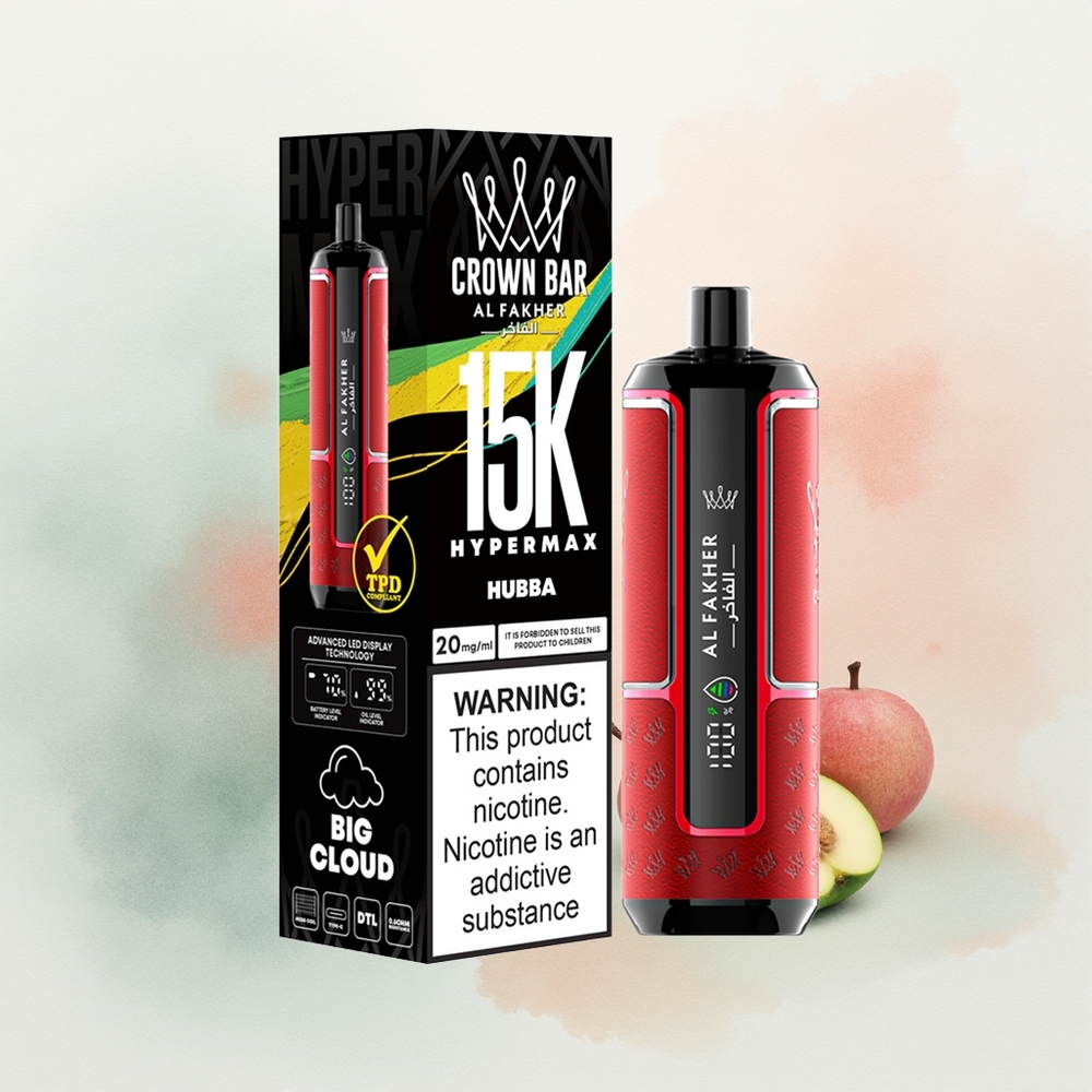 Al Fakher Crown Bar 15K Hypermax Хабба 22мл 600мAh