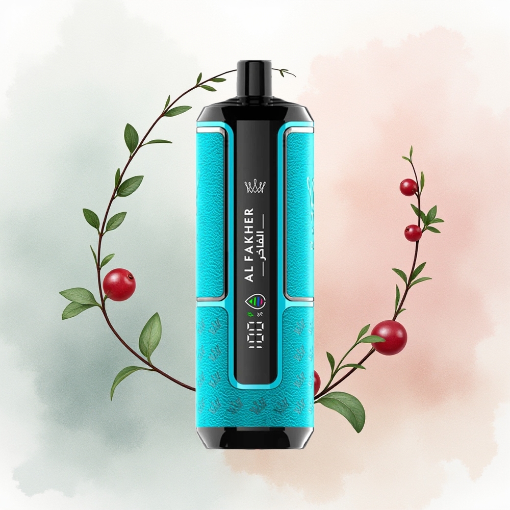 Al Fakher Crown Bar 15K Hypermax Хар жимсэнэтэй мятный бага оврын 600mAh