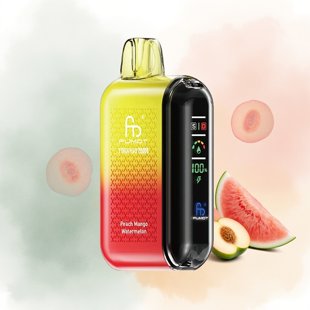 Fumot Tornado 20000 Тоор Манго Тарвас Dual Mesh Coil Smart Display