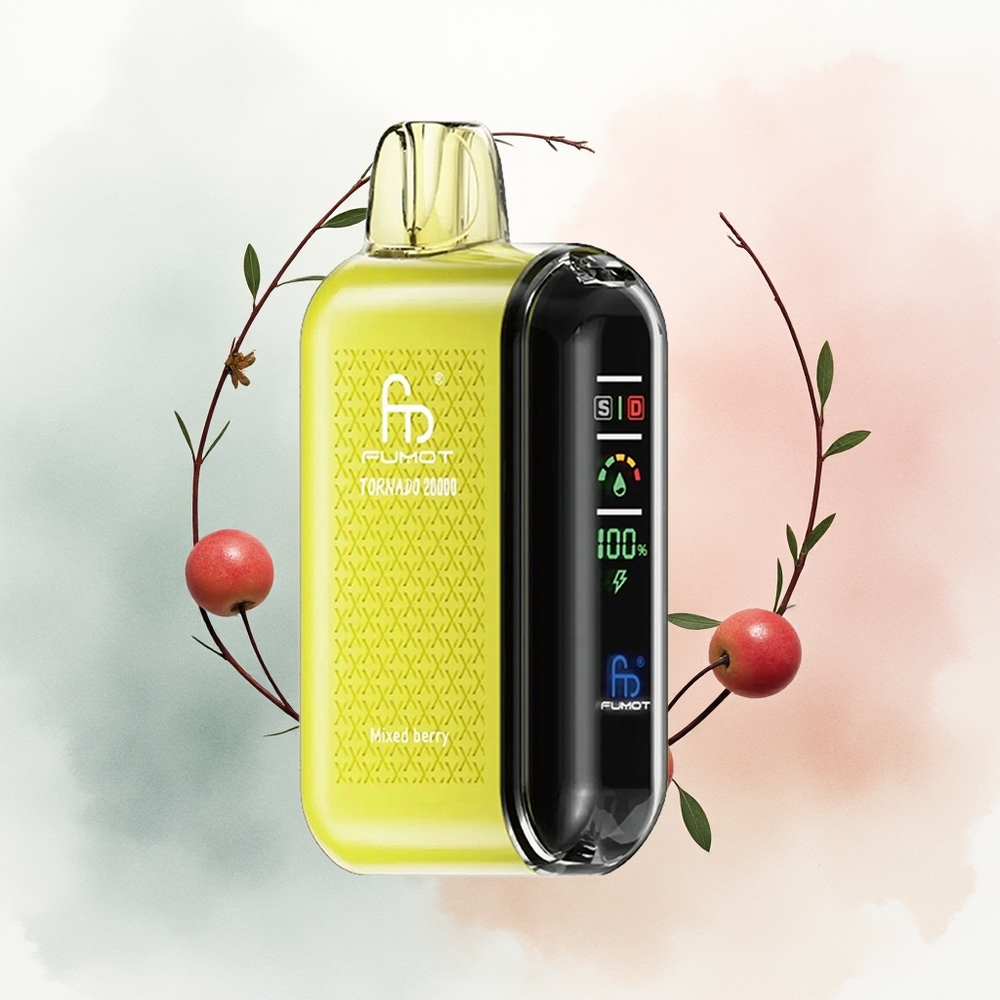 Fumot Tornado 20000 Холимог Жимэстэй Dual Mesh Coil Smart Display