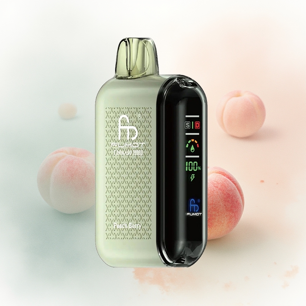 Fumot Tornado 20000 Тоор Берри Dual Mesh Coil Smart Display