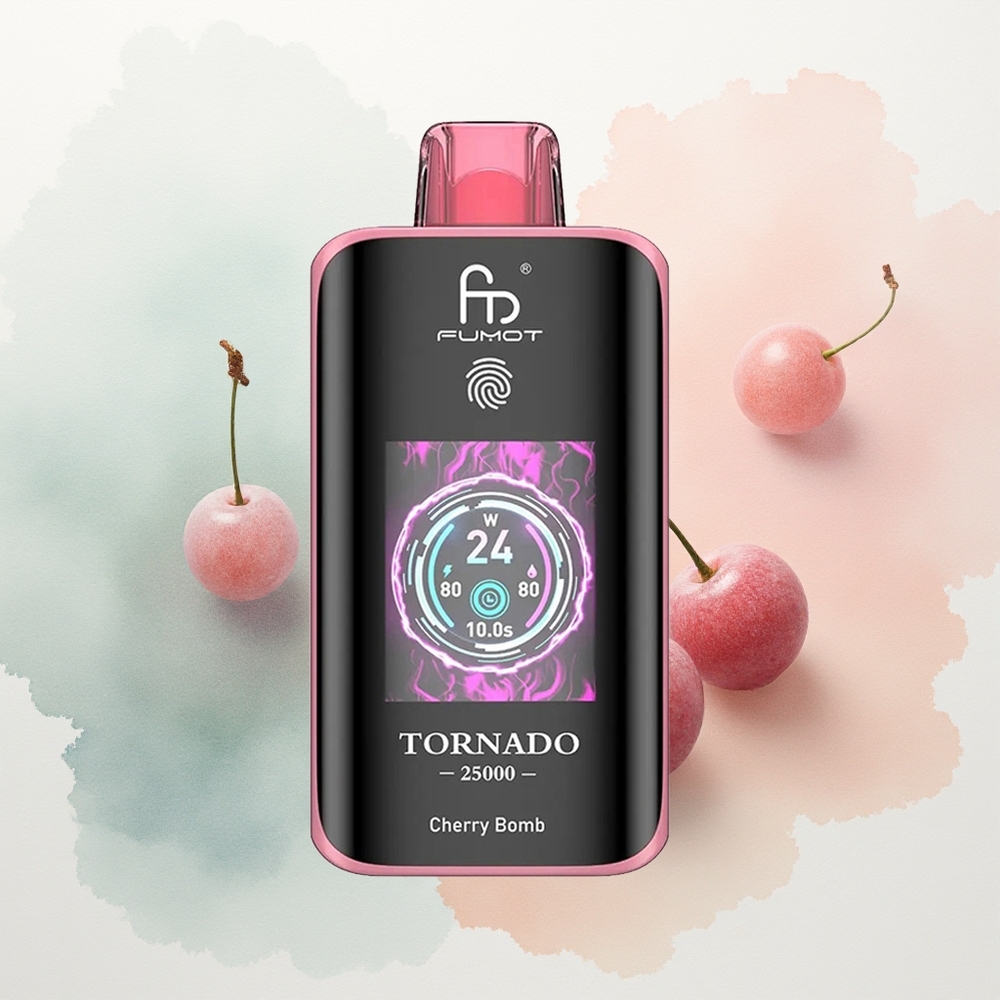 Fumot Tornado 25000 Чери Бомб Дэлгэц Цэнэглэгч