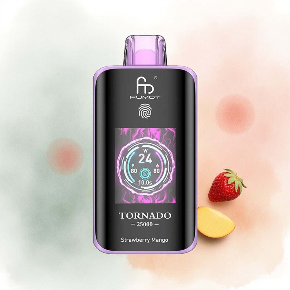 Fumot Tornado 25000 Гүзээлзгэнэ Манго HD Цэнэглэдэг