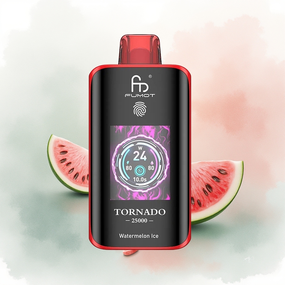 Fumot Tornado 25000 Тарвас Мөс HD Дэлгэц 700mAh Цэнэглэгч