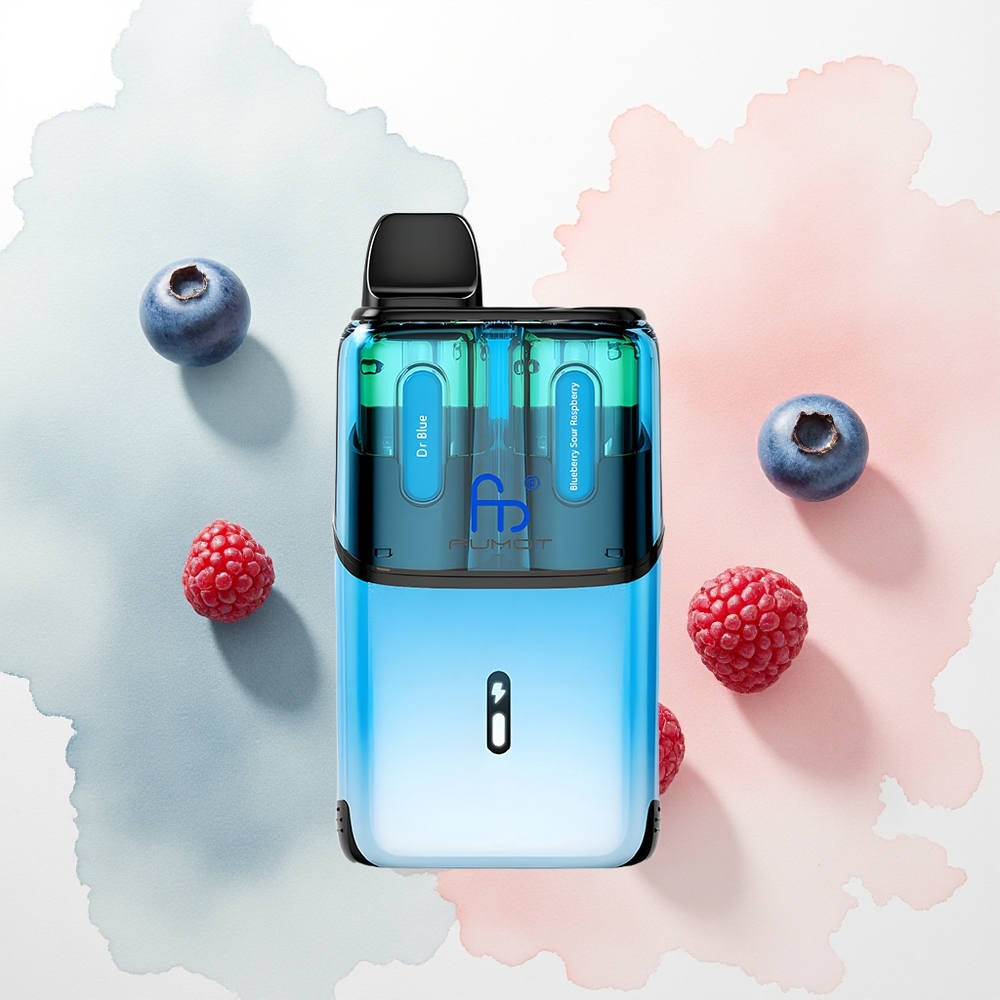 Fumot Ultra T32000 Цэнхэр Жүрж Хөгшрөлттэй Мөнгөн Mesh Coil Fast Charging