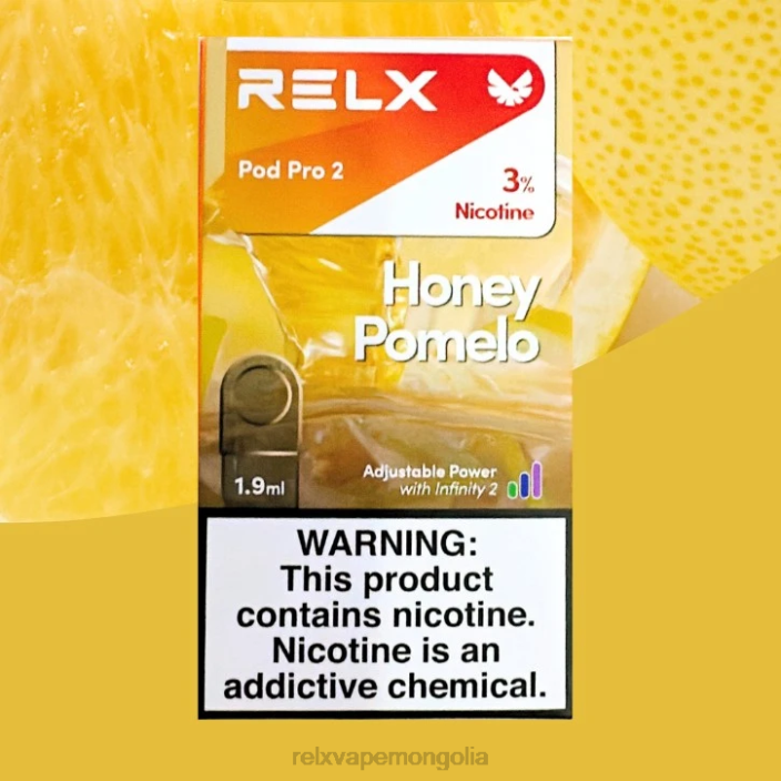 RELX pod pro 2 - 3 хонхорцог зөгийн бал помело VRHT120 RELX Vape Flavours