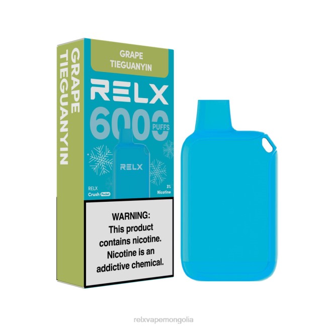 RELX Mongolia - RELX Crush Pocket 6000 мөс усан үзмийн тигуаньин B2B418