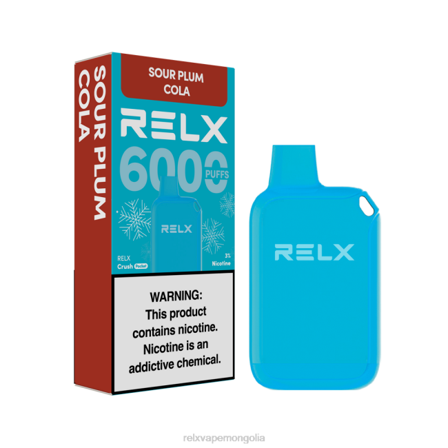 RELX Монгол Хэл - RELX Crush Pocket 6000 мөс исгэлэн чавганы кола B2B419