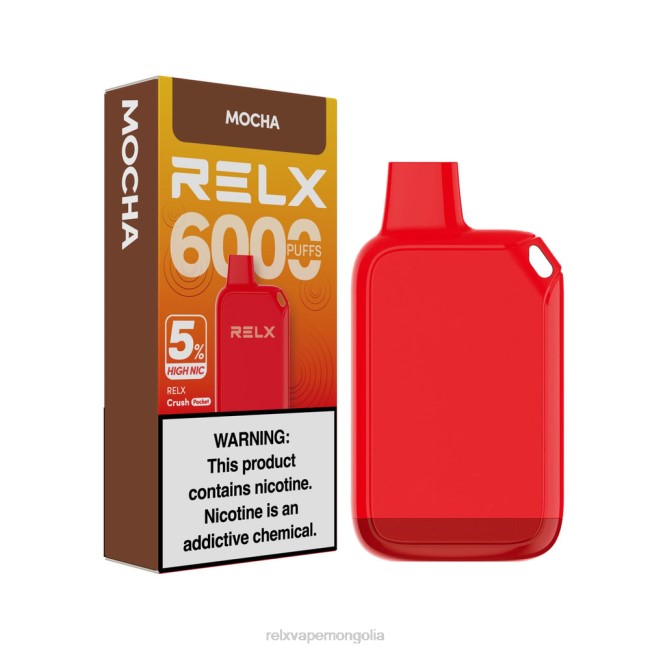 RELX Vape Mongolia - RELX Crush Pocket 6000 5% өндөр сайхан моча B2B425