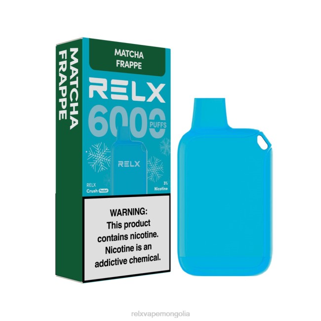 RELX Vape Mongolia - RELX Crush Pocket 6000 мөс matcha frappe B2B417